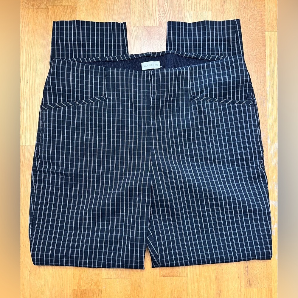 Van Heusen Black and White Checkered Pants - Picture 2 of 3